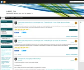 Infotuto.com(Bienvenue sur Infotuto) Screenshot
