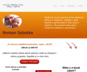 Infouspech.cz(Zdarma eBook o MLM) Screenshot