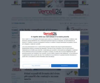 Infovercelli24.it(Infovercelli 24) Screenshot