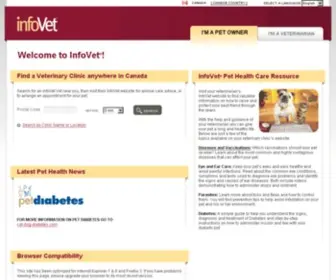 Infovet.ca(Infovet) Screenshot