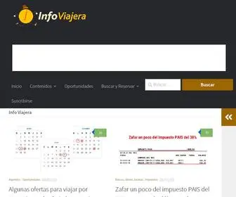 Infoviajera.com(Info Viajera) Screenshot