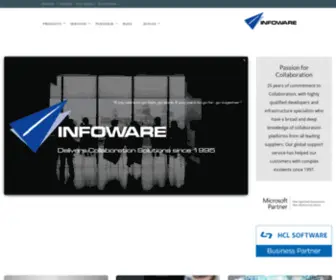 Infoware.com(Solutions for Social Collaboration) Screenshot