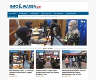 Infowarga.co(Informasi Berita dari Warga Untuk Warga) Screenshot