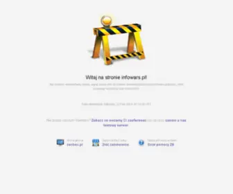 Infowars.pl(OVHcloud accompagne votre évolution grâce au meilleur des infrastructures web) Screenshot