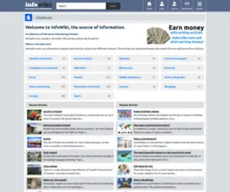 Infowiki.com(The source of information) Screenshot