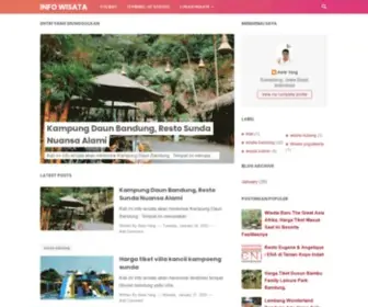 Infowisata.website(Infowisata website) Screenshot