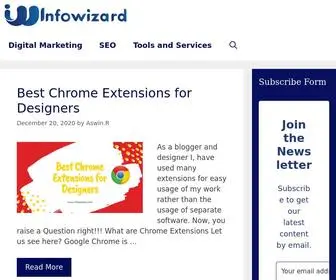 Infowizard.in(Infowizard) Screenshot