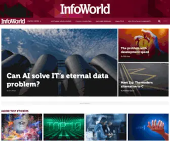 Infoworld.com(Technology insight for the enterprise) Screenshot