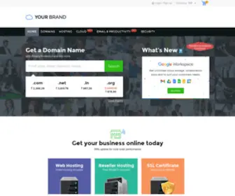 Infoxly.com(Domain names & web hosting company) Screenshot