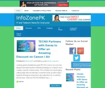 Infozonepk.com(Ufone) Screenshot