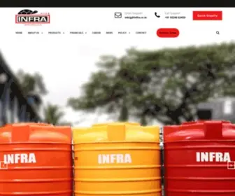 Infra.co.in(I N F R A) Screenshot