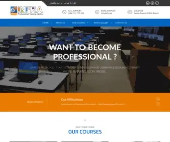 Infra.pk(Infra professional Training Centre) Screenshot