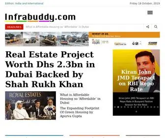 Infrabuddy.com(Construction news india) Screenshot