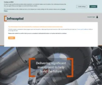 Infracapital.co.uk(Infracapital) Screenshot