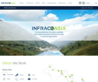 Infracoasia.com(InfraCo Asia) Screenshot