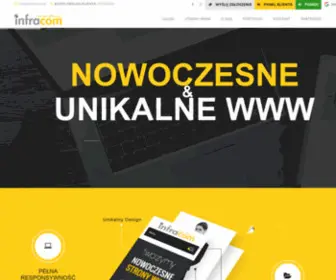 Infracom.pl(Agencja Marketingu Internetowego) Screenshot