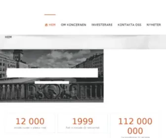 Infracom.se(InfraCom Group AB (publ)) Screenshot