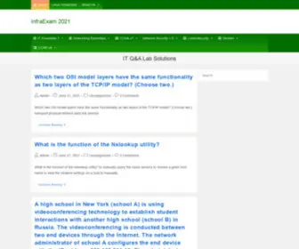 Infraexam.com(InfraExam) Screenshot