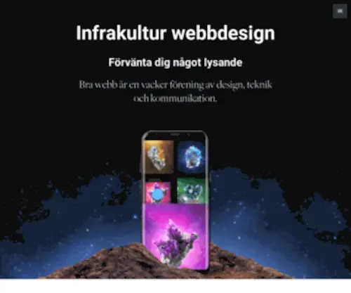Infrakultur.se(Infrakultur Kommunikation & Webbdesign Stockholm) Screenshot
