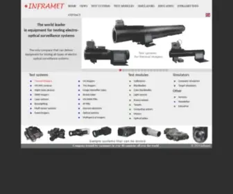 Inframet.com(The only company) Screenshot