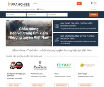 Infranchise.vn(Connnects of Investors and Buyers for Your business in Vietnam) Screenshot