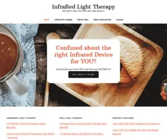 Infrared-Light-Therapy.com(InfraRed Light Therapy) Screenshot