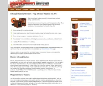 Infraredheatersreviews.net(Infrared Heaters Reviews) Screenshot