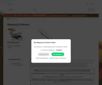 Infrarotheizung-Versand.de(Pool) Screenshot