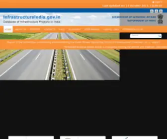 Infrastructureindia.gov.in(HTML Meta Tag) Screenshot