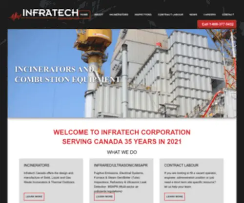 Infratech.cc(Infratech Corporation Infratech Corporation) Screenshot