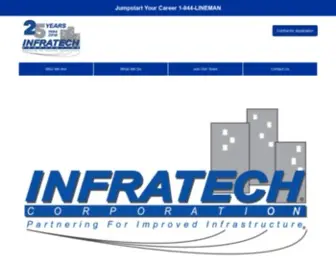 Infratechcorp.com(Infratech) Screenshot