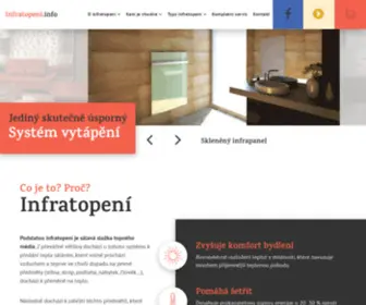 Infratopeni.info(Infratopení) Screenshot