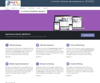 Infrawebtech.com(Infrawebtech) Screenshot