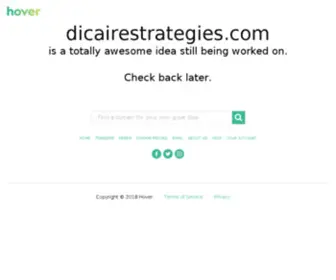 Infrax.com(Dicaire Strategies) Screenshot
