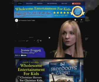 Infreedomscause.com(In Freedom's Cause) Screenshot