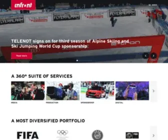 Infrontsports.com(Infront Sports & Media) Screenshot