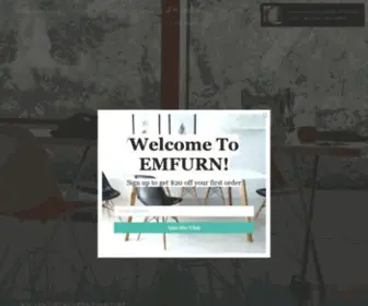 Infurn.com(Mid Century Modern Furniture Store) Screenshot