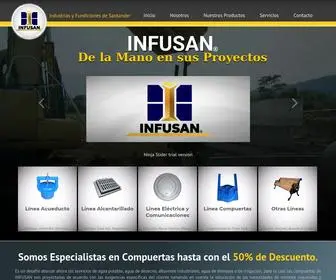 Infusan.com(Industrias y Fundiciones de Santander) Screenshot