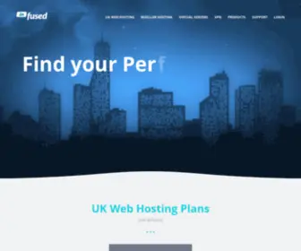 Infusedhosting.co.uk(UK Web hosting) Screenshot