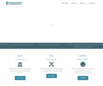 Infusionpoints.com(Cyber Security) Screenshot