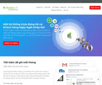 Infusionsoft.com.vn(Infusionsoft Việt Nam) Screenshot