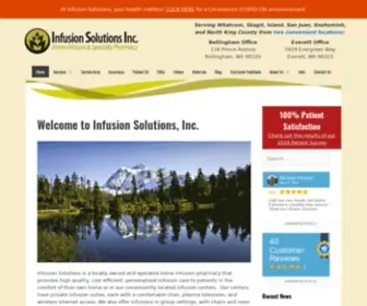 Infusionsolutionsinc.com(Infusion Solutions) Screenshot