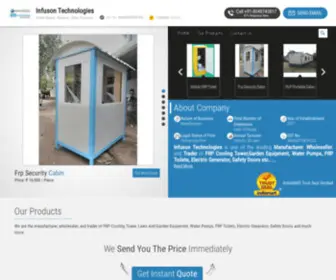 Infusontechnologies.com(Infuson Technologies) Screenshot