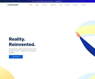Infusory.in(Augmented Reality & Virtual Reality company in India) Screenshot