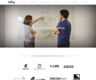 Infuy.com(IT Services) Screenshot