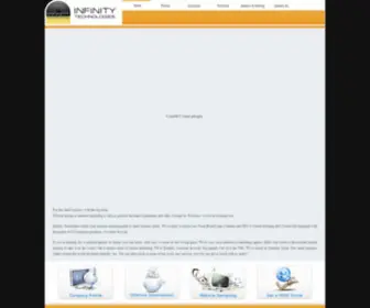 Infy-Tech.com(Infinity Technologies) Screenshot