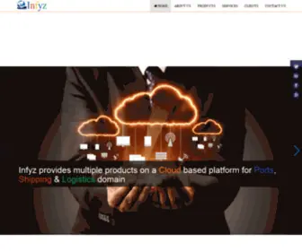 Infyz.com(Terminal Operating System (TOS) & Port Management Software Solutions) Screenshot