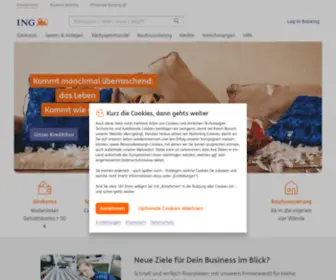 ING-Diba.de(Mit der ING haben Sie Ihre Finanzen immer im Blick) Screenshot