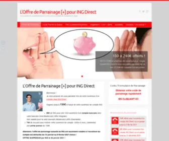 ING-Direct-L-Offre-DE-Parrainage.fr(ᐅ Parrainage ING) Screenshot