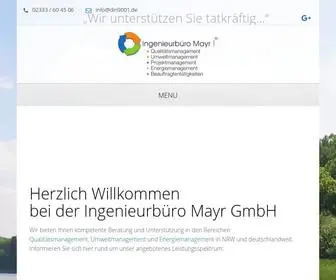 ING-Mayr.de(Ingenieurbüro Mayr) Screenshot